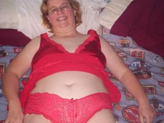 Love my red lingerie 2 of 6