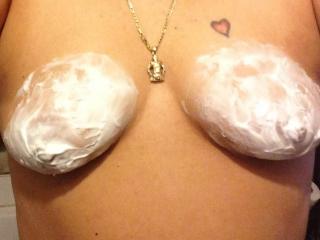 Playing with my boobie ;) 2 of 6