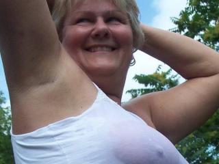 Wet tits from a hot day 5 of 6