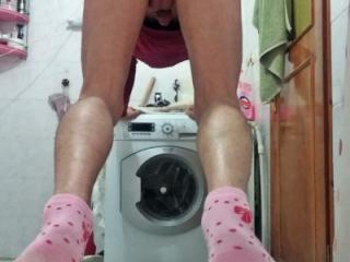 Gay boy ass bathroom pink socks legs penis picture hot 4 of 19