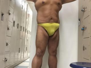 Would you take advantage of me if you saw me in my speedo in the gym locker room? 3 of 11