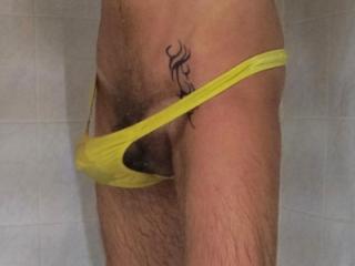 Sexy Yellow Swim Panties