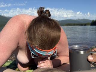 Naughty camping in Montana 1 of 14