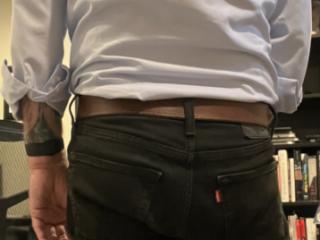 Longing to get my cock out after a long day 2 of 7