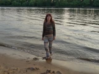 In AKIRA pants near Moscow-river in evening 4 of 20