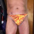 Flame thong