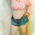Me in watercolor