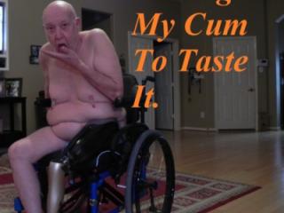 Tom Nude (2) Wearing My Prosthesis and Cock Pouch