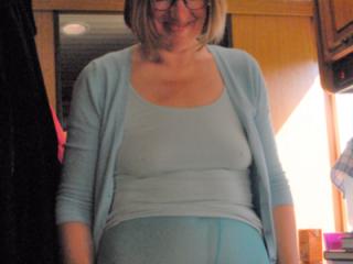 Lisa phantyhose, flash, sheer clothes