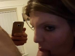 The lovely Joanne sucking cock. 7 of 20