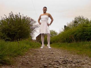 Outdoors In White Dress 2 of 6