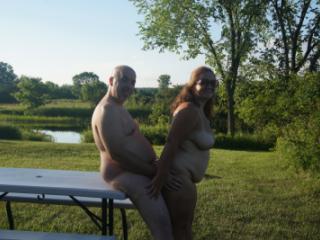 Missy and George Get Naked Outdoors!!