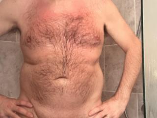 In and out of a shower 9 of 13