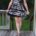 Sundress and sandals