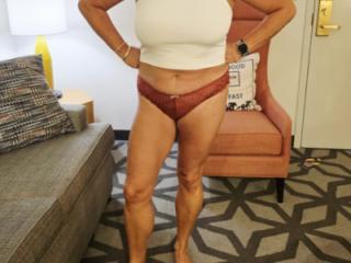 Hot Curvy Milf Wife's New Panties 2 of 16